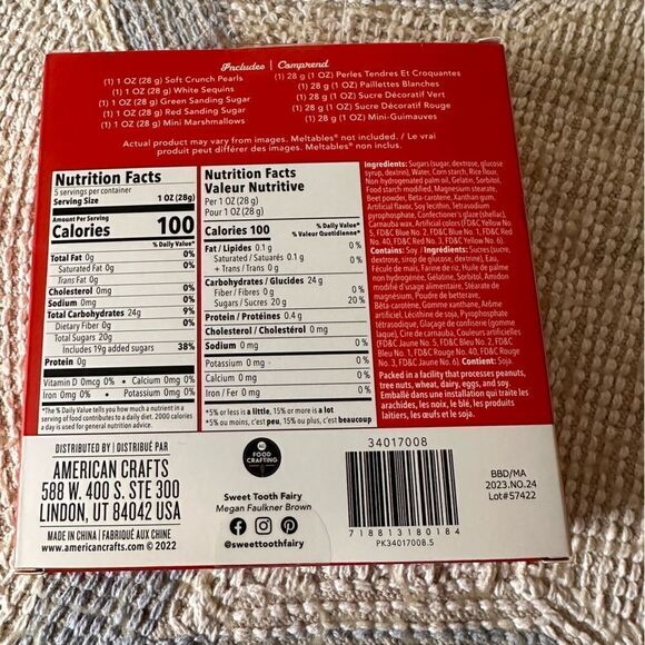 Sweet tooth fairy sprinkle sets - Picture 5 of 6